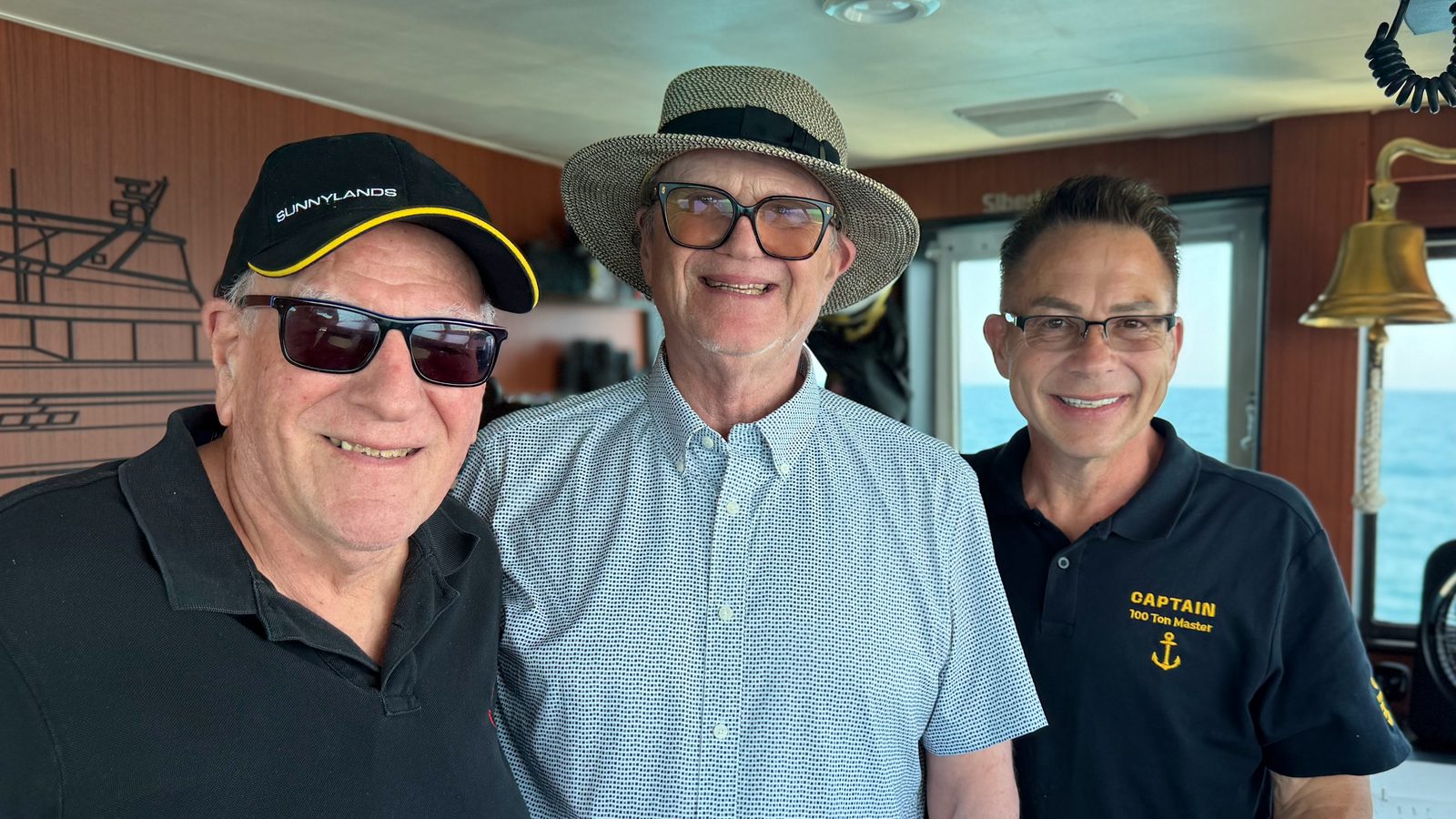 Knights with Captain Quintin Marx on the bridge